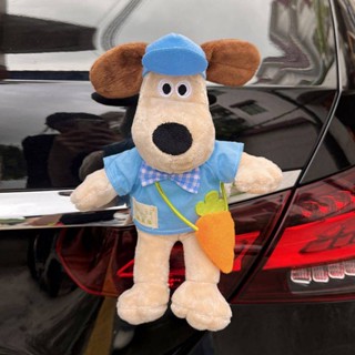 Car Trunk Tail Pendant Cute Cartoon Wallace and Gromit outside Decoration Doll Car Rear Sticker Doll Ornaments Cute doll Car exterior decoration