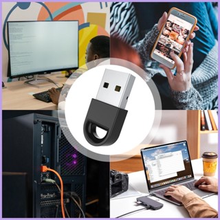 อะแดปเตอร์ USB สําหรับ Pc Bt.5.1 อะแดปเตอร์ไร้สาย พร้อมพอร์ต USB ตัวรับสัญญาณภายนอก สําหรับการส่งสัญญาณเสียงความเร็วสูง goth goth