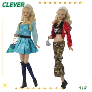 Clever ชุดเสื้อฮู้ดดี้ และกางเกงลําลอง หลายสไตล์ สําหรับตุ๊กตา 1/6 BJD DIY