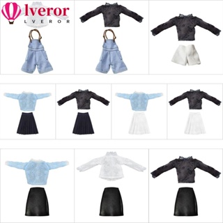 Lveror เสื้อโค้ทยีนลําลอง อุปกรณ์เสริม สําหรับตุ๊กตา 1/6