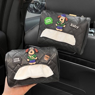 Car Tissue Box Hanging High-Grade Cute Wallace and Gromit High-Profile Figure Car Accessories Decoration Car Tissue Box ivLQ