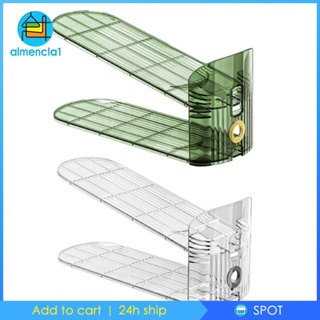 [Almencla1] ชั้นวางรองเท้า แบบสองชั้น ปรับได้ ประหยัดพื้นที่ สําหรับเด็ก