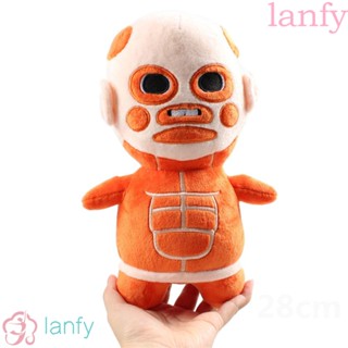 Lanfy หมอนตุ๊กตานุ่ม รูปการ์ตูนผ่าพิภพไททัน ขนาด 28 ซม.