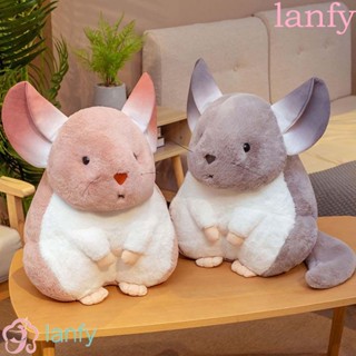 Lanfy หมอนตุ๊กตาหนูแฮมสเตอร์ ชินชิล่าน่ารัก ของขวัญ สําหรับตกแต่งโซฟา