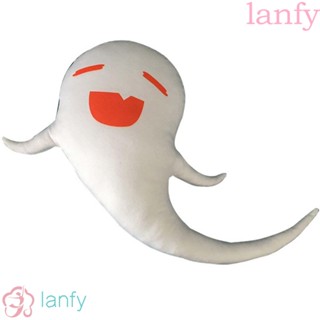 Lanfy Genshin หมอนตุ๊กตานุ่ม รูปการ์ตูนผี Hu Tao Ghost ของขวัญ สําหรับตกแต่งบ้าน