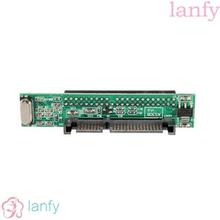 Lanfy อะแดปเตอร์แปลงฮาร์ดดิสก์ HDD CD DVD ATA 133 100 IDE เป็น SATA 1.5Gbs สําหรับโน้ตบุ๊ก PC