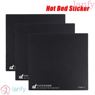 Lanfy สติกเกอร์แพลตฟอร์ม Hot Bed ทรงสี่เหลี่ยม Ender-3 ใช้ซ้ําได้