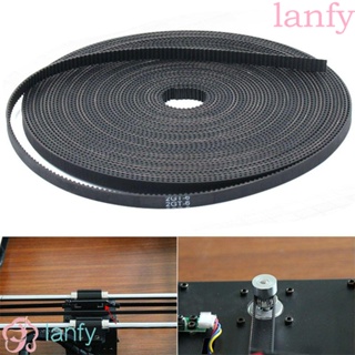 Lanfy สายพานไทม์มิ่ง CNC กว้าง 6 มม. ยาว 5 ม. พิทช์ 2 มม. ทนทาน สําหรับเครื่องพิมพ์ 3D