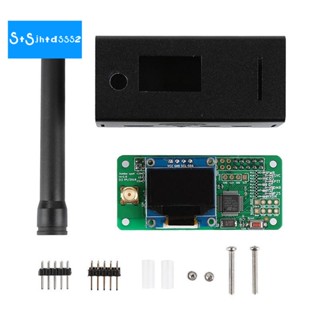 โมดูลฮอตสปอต MMDVM สําหรับ P25 DMR YSF-DSTAR NXDN for Raspberry Pi Zero 3B + OLED + เคสโลหะ + เสาอากาศ 1 ชุด