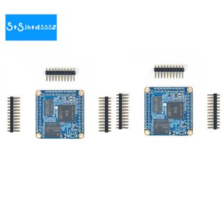 ใหม่ บอร์ดไมโครคอนโทรเลอร์ NanoPi สําหรับ NEO Core Allwinner H3 Quad CoreEMCC MINI Core Board IoT UbuntuCore 512MB DDR3 RAM+8G