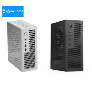 A09 HTPC เคสคอมพิวเตอร์ Mini ITX Gaming PC Chassis Desktop Chassis USB3.0 เคสคอมพิวเตอร์ บ้าน เคสคอมพิวเตอร์