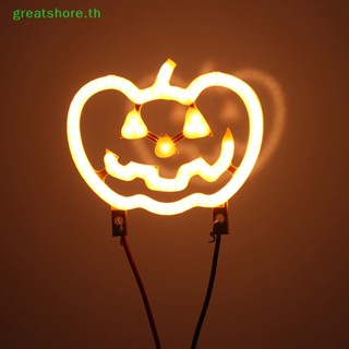 Greatshore หลอดไฟ LED 3V รูปฟักทอง ไดโอด สําหรับตกแต่งปาร์ตี้ฮาโลวีน DIY TH