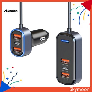 Skym* อุปกรณ์ชาร์จ USB ประสิทธิภาพสูง สําหรับรถยนต์ PD QC30