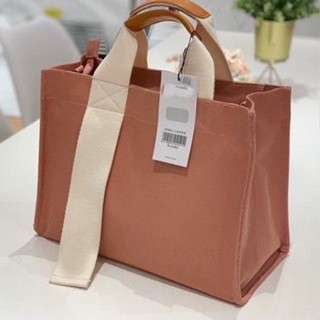 Rico HANDBAG กระเป๋าสะพายไหล่ ผ้าแคนวาส ขนาดใหญ่ คุณภาพสูง สไตล์เกาหลี สําหรับผู้หญิง