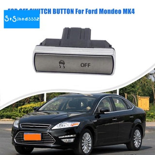 สวิตช์ปุ่มกดโปรแกรมอิเล็กทรอนิกส์ ESP ปิดเครื่อง ABS สีเงิน สําหรับ Ford Mondeo MK4 2007-2014 6M2T2C418 1 ชิ้น