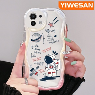 เคสโทรศัพท์มือถือแบบนิ่ม ใส กันกระแทก ลายการ์ตูนอวกาศ มาการอง สีสันสดใส สําหรับ Xiaomi 12T Pro 11 Lite 5G NE 12 Lite