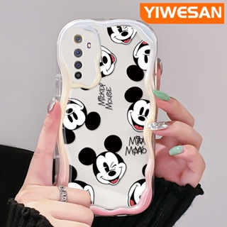 เคสโทรศัพท์มือถือแบบนิ่ม ใส กันกระแทก ลายการ์ตูนมิกกี้เมาส์น่ารัก สีสันสดใส สําหรับ Realme 6 Pro 6s Narzo