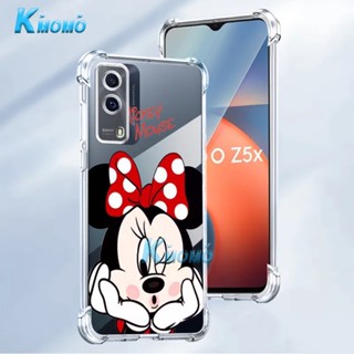 เคสโทรศัพท์มือถือแบบนิ่ม ใส ลายมิกกี้ มินนี่เมาส์ สําหรับ VIVO V29 V27 V27e V25 V25e V23 V23e V21 V21e V20 S17 Pro SE 5G