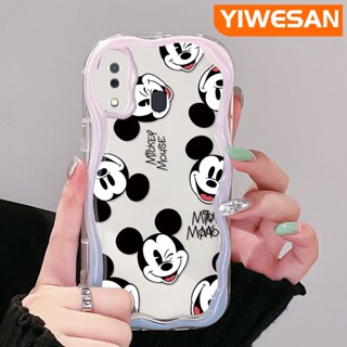 เคสโทรศัพท์มือถือแบบนิ่ม ใส กันกระแทก ลายการ์ตูนมิกกี้เมาส์น่ารัก สีสันสดใส สําหรับ Samsung galaxy A30 A20 A31 A32 M10s