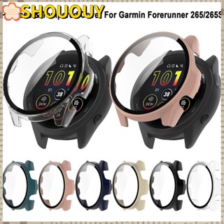 Shououy กรอบ PC อุปกรณ์เสริม สําหรับ Forerunner 265S 265