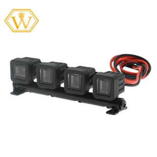 ไฟ LED สําหรับรถไต่หินบังคับ Axial SCX24 FMS FCX24 Xiaomi Jimny WPL D12 Mini 1/18 1/24 2