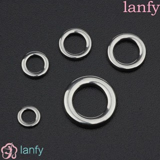 Lanfy แหวนเชื่อมต่อเหยื่อตกปลา สเตนเลส 304 อุปกรณ์เสริม สําหรับตกปลา