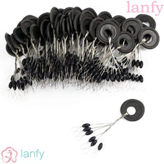 Lanfy ทุ่นลอยน้ํา ยาง รูปไข่ สําหรับตกปลา 600 ชิ้น