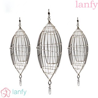 Lanfy กรงสเตนเลส สําหรับใส่เหยื่อตกปลา