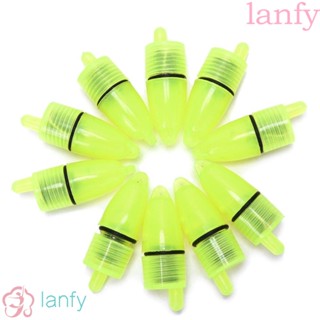 Lanfy อุปกรณ์เสริมตกปลา เหยื่อตกปลา 10 ชิ้น