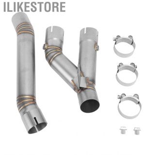 Ilikestore Motorcycle Exhaust Mid   Rustproof Stable Performance Catalyst Middle Link Increase Airflow for MT‑10 SP FZ‑10