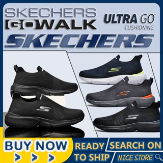 [penghantaran Ekspres]] Skechers_go-walk6 รองเท้ากีฬา ระบายอากาศ น้ําหนักเบา ใส่สบาย กันลื่น