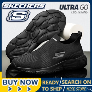 [[penghantaran Ekspres]] Skechers_go-walk6 รองเท้าผ้าใบลําลอง น้ําหนักเบา ใส่สบาย ระบายอากาศ กันลื่น สําหรับผู้ชาย เหมาะกับการวิ่ง เล่นกีฬา