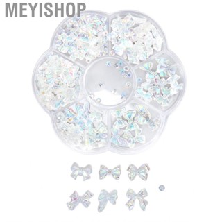 Meyishop Nail Art Faux  Resin Bowknot