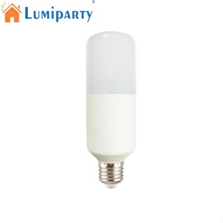 Lumiparty E27 หลอดไฟ Led ทรงกระบอก ป้องกันการกระแทก ประหยัดพลังงาน สําหรับบ้าน