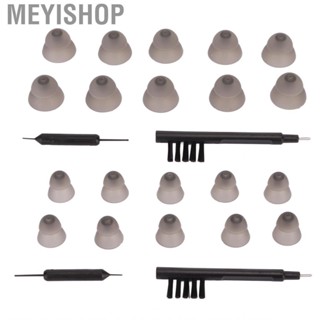 Meyishop Amplifier Domes  Black 10pcs Aid Earbud Tip for Improve