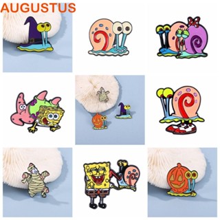 Augustus เข็มกลัด รูปการ์ตูนฟักทอง โดนัท สพันจ์บ็อบ ป้องกันแสงสะท้อน