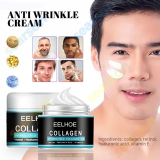 eelhoe Men&amp;#39;s Facial CreamAnti-aging Moisturizing Hyaluronic Acid Face Whitening Oil Control Collagen Anti-wrinkle Cream 【searson】 【searson】 【searson】