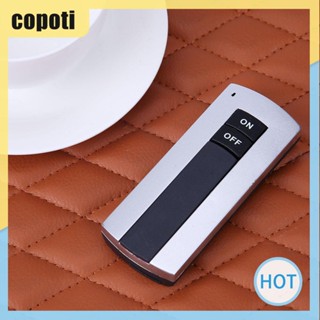 สวิตช์รีโมตคอนโทรลไร้สายดิจิทัล เปิด ปิด 220V 1 ช่อง สําหรับโคมไฟ [copoti.th]