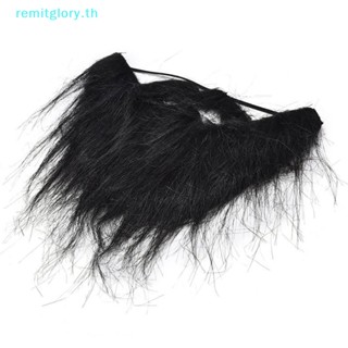 Remitglory พร็อพหนวดปลอม สีดํา สําหรับปาร์ตี้ฮาโลวีน