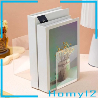 [HOMYL2] ที่คั่นหนังสืออะคริลิค ที่กั้นหนังสือ ที่คั่นหนังสือ ที่คั่นหนังสือ ตกแต่งโต๊ะ เครื่องเขียน ที่วางหนังสือ ที่กั้นหนังสือ สําหรับตําราอาหาร สูตรอาหาร ห้องนอน ห้องสมุด โรงเรียน