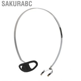 Sakurabc Audiometer Headband  Stainless Steel Multi Purpose Lightweight  Conduction  for 2 Pin