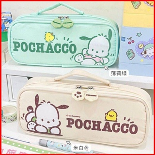 Ere1 กล่องดินสอ ลายการ์ตูน Sanrio Pochacco น่ารัก ความจุขนาดใหญ่ สําหรับนักเรียน