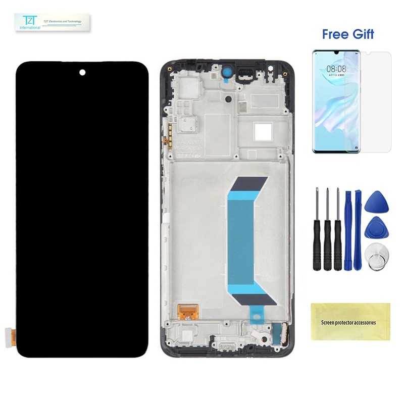 <พร้อมกรอบ> จอ lcd for Redmi Note 12 4G 5G หน้าจอ แท้ OLED/Amoled