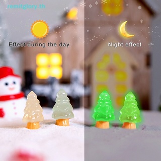 Remitglory แดชบอร์ด เรืองแสง ขนาดเล็ก สําหรับตกแต่งต้นคริสต์มาส 10 ชิ้น