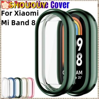 Shououy TPU อุปกรณ์เสริม กันชน เคสป้องกัน สําหรับ Mi Band 8