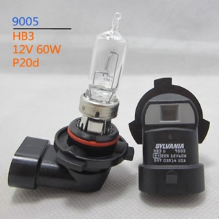 หลอดไฟ SYLVANIA HB3 HB4 U 9005 9006 12V 51W60W USA