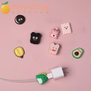 Mayshow ตัวถนอมสายชาร์จ ลายการ์ตูนน่ารัก