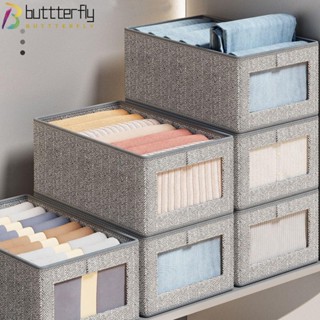 Buttterfly กล่องเก็บเสื้อผ้า อเนกประสงค์ พับได้ ระบายอากาศ แบบพกพา