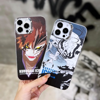 เคสโทรศัพท์มือถือ ชุบไฟฟ้า ลายการ์ตูนอนิเมะ Illustrator สําหรับ iPhone 14 12 13 11 Pro Max