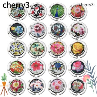 Cherry3 ตะขอแขวนกระเป๋าแฟชั่น แบบพกพา พับได้